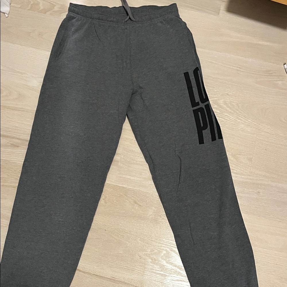 PINK Victoria's Secret Gray Track Pants